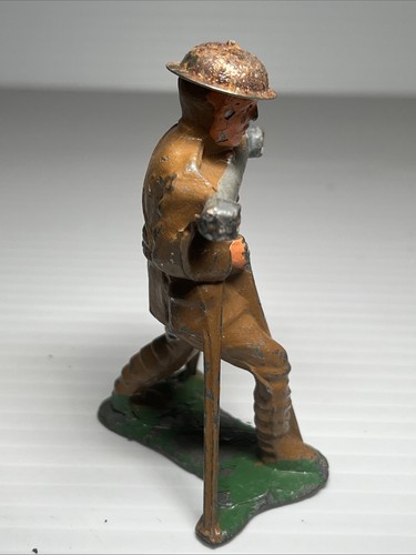 Barclay Manoil 1940’s #735 Toy Soldier 1930’s Surveyor with Rangefider - Picture 4 of 6
