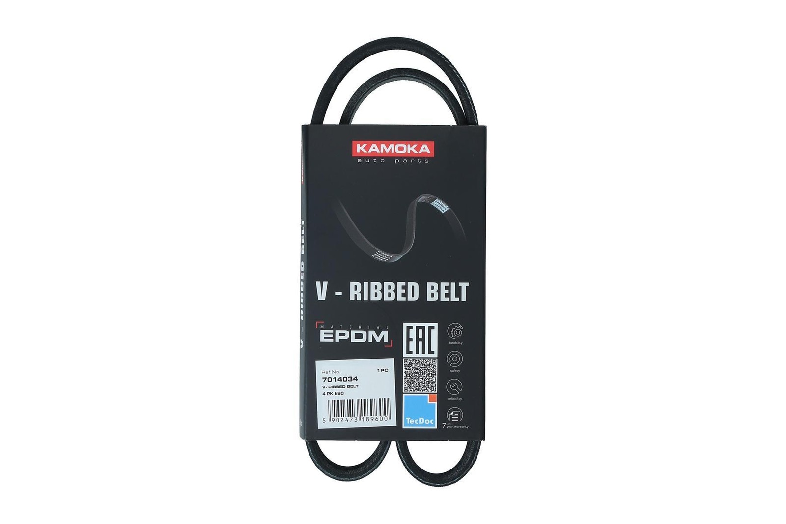 Fits KAMOKA 7014034 MULTI-GROOVE BELT 4 PK 860   ⭐UK Stock⭐