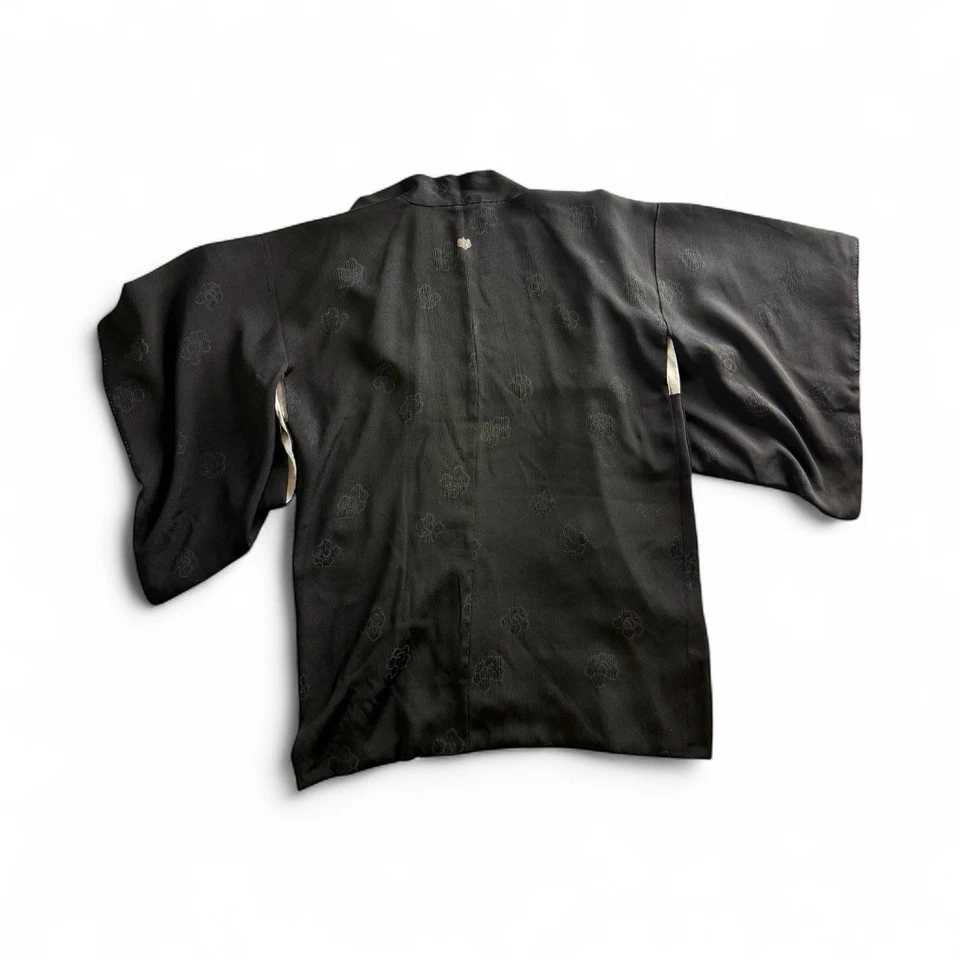 Authentic Vintage Japanese Kimono Men's/Women's Robe Yukata Japan Silk Crepe OS - Image 2 of 4