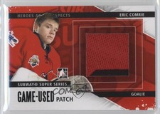 2013-14 ITG Heroes and Prospects Black /30 Eric Comrie #SSM-18 Patch 7i8
