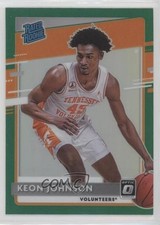 2021 Chronicles Draft Picks Donruss Optic Rated Rookies Green Keon Johnson 0h5f