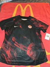 Canada Jersey 2023 National Team Prematch Soccer Shirt Nike Womens Size Large
