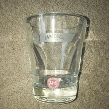 John Jameson & Sons Limited Red Label Irish Whiskey Low Ball Rocks Glass (1) EUC