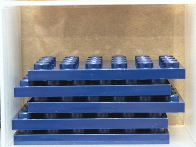 LEGO Parts - Dark Blue Plate 4 x 6 - No 3032 - QTY 5