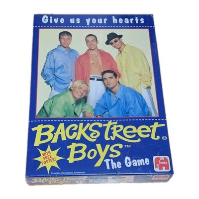 Backstreet Boys The Game 1998 Sealt NEU OVP  EXTREM Selten ! INKLUSIVE POSTER ,