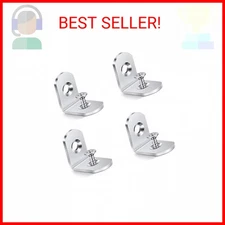 Corner Brace L Brackets Heavy-Duty - 20mmx20mm Right Angle Brackets Metal Corner