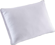 King Side Sleeper Pillow 36x20 Firm Gusset Down Alternative Removable Cotton
