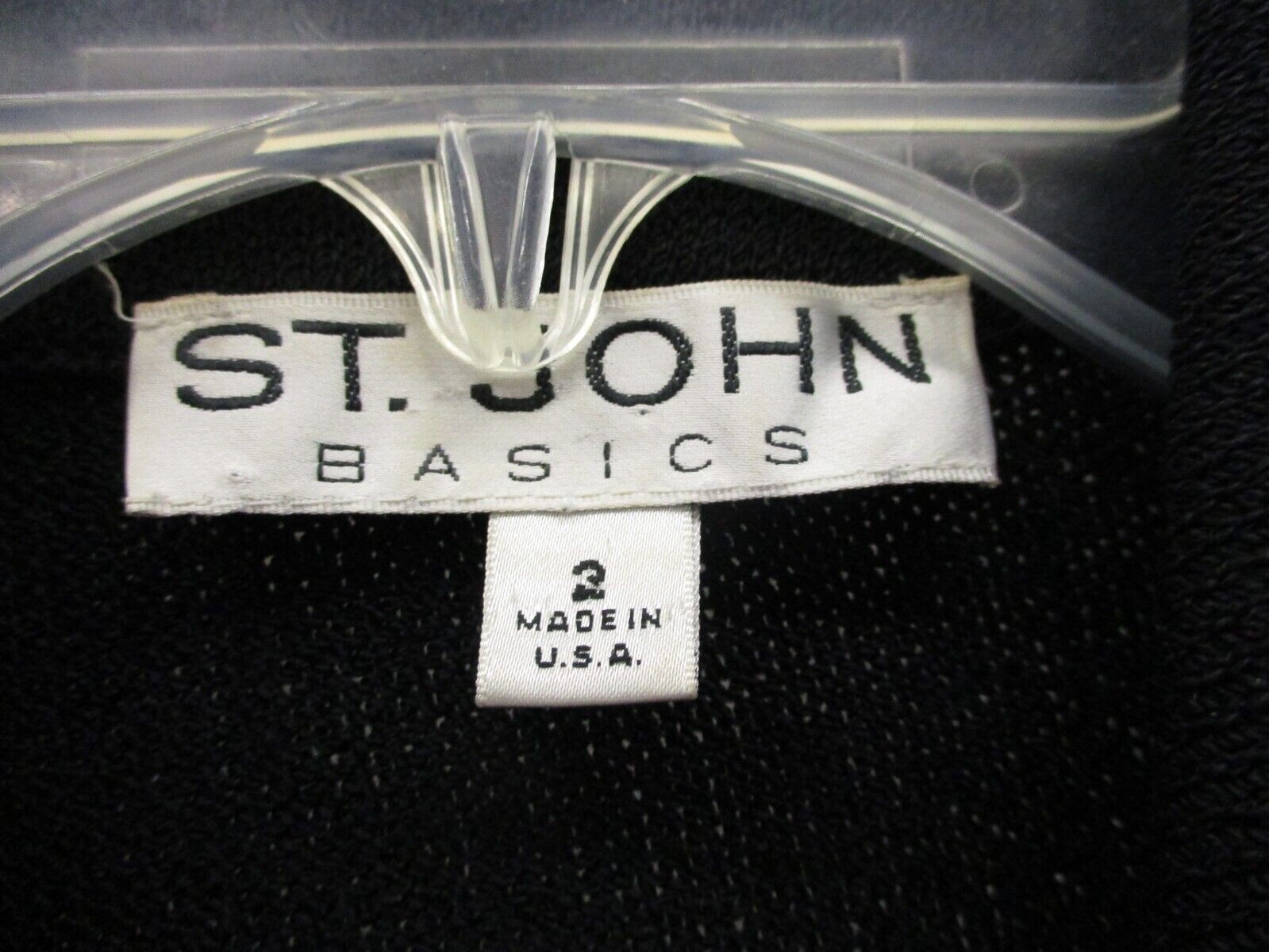 St. John Basics Black Colored 4-Button Jacket Lon… - image 4