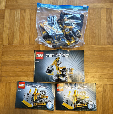 LEGO Technic 8259 vollständiges Set inkl. Bauanleitung 1+2 ohne Schachtel