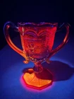 Fenton Good Luck Heart of America Carnival Glass Association Loving Cup 1979