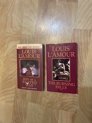 Lot of 2 Louis L'Amour ; Western Paperbacks Westerns Books Novel