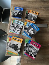 55 Stück Heft Miniaturbahnen 1953 bis 1959