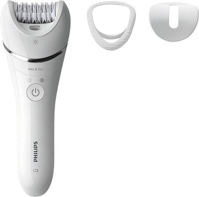 Philips Epilierer BRE700/00 weiß Nass Trockenanwendung Akkubetrieb Tasc. B Ware