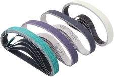 20 Pack 1/2" x 12" Replacement Sharpening Sanding Assorted Grit(20 Pack) 