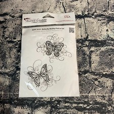Heartfelt Creations BUTTERFLY MEDLEY PRECUT STAMPS HCPC-3519