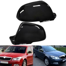 Spiegelkappe Gehäuse Abdeckung Schwarz Für Skoda Octavia II 1Z3 Combi 1Z5 09-13