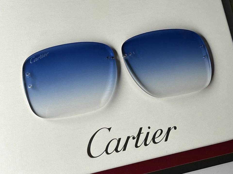 Lente de repuesto para marcos Cartier Big C CT0330S + herramienta de destornillador Foto 4 de 4