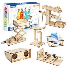 6 in 1 STEM Kits for Kids Age 8-10, Science Building Educational Experiment