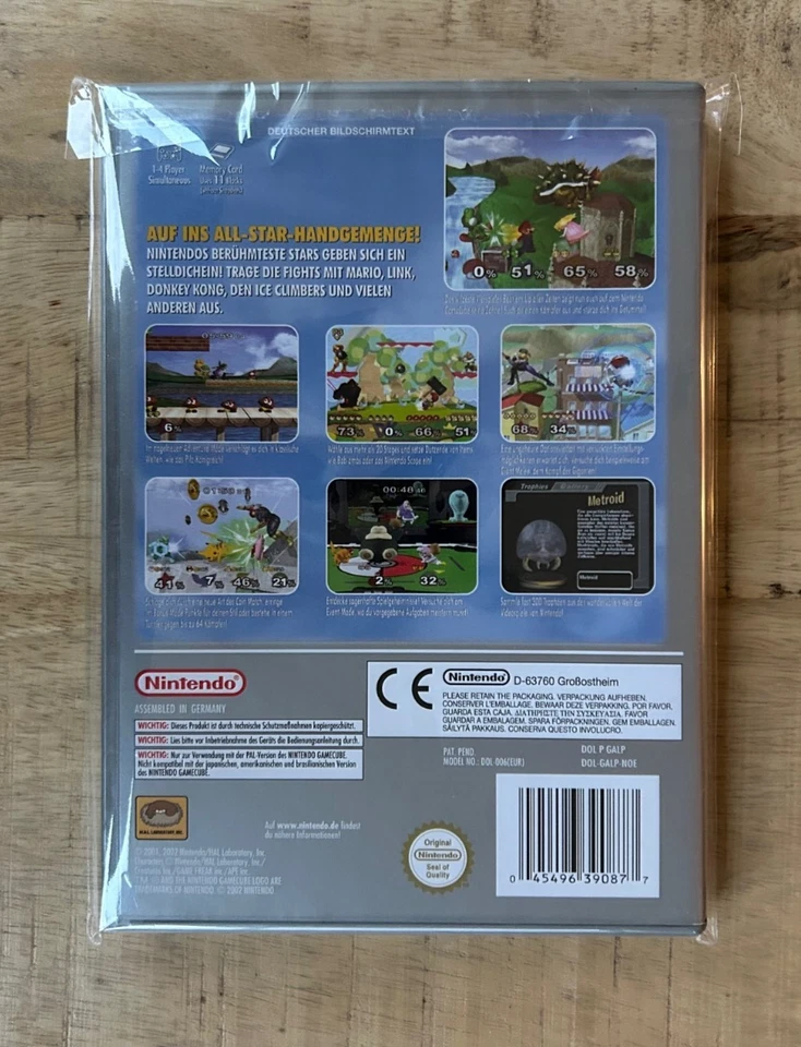 Super Smash Bros Melee | Nintendo GameCube | Komplett | Game & Disc sehr gut - Bild 3 von 4