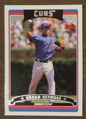 2006 Topps Update #UH80 #80 Cesar Izturis Chicago Cubs