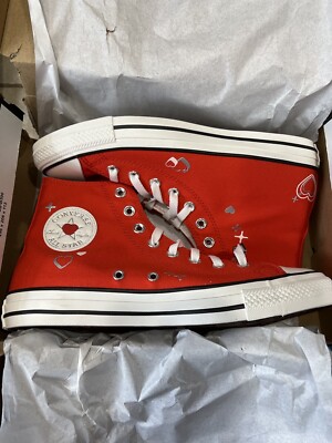 Women's CONVERSE YTK HI Hearts Valentines Valentine's Day