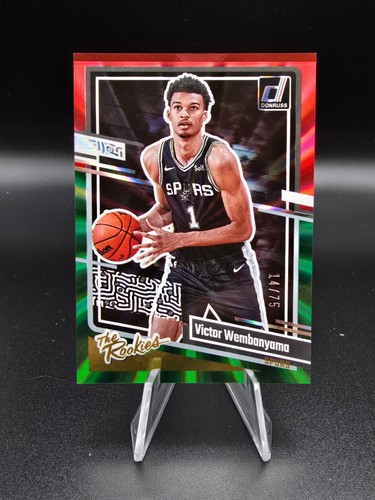 2023 Panini Donruss Optic Red Green Holo Victor Wembanyama /75 (RC) - 第 1/2 張圖片