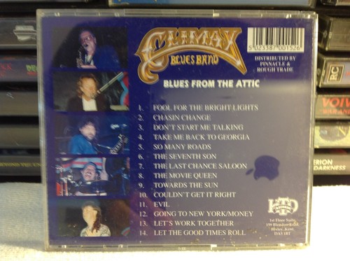 CLIMAX BLUES BAND BLUES FROM THE ATTIC CLASSIC ROCK CD '94 HTD OG IMPORT OOP - Bild 3 von 4