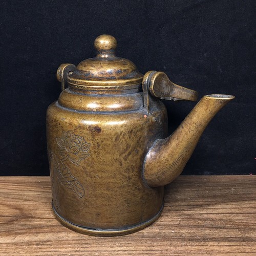 Pure copper kettle and teapot - Picture 3 of 9