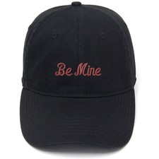 Embroidery Hat Cotton Embroidered Men's Casual Baseball Cap Be Mine