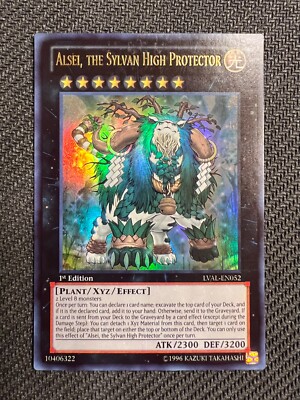 Yu-Gi-Oh! Alsei, The Sylvan High Protector (LVAL-EN052) - 1st Edition Ultra Rare