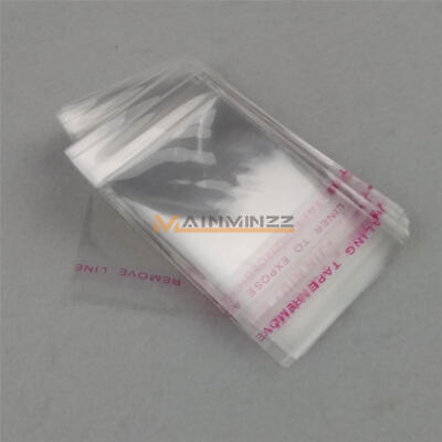 1000PCS Wholesale Lots Self Adhesive Seal Plastic Bags 5cm x 7cm