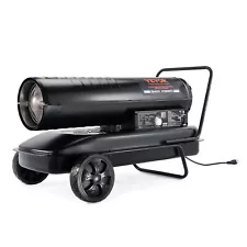 Portable Kerosene Forced Air Heater 215000 BTU Indoor Outdoor 13.2gal Tank