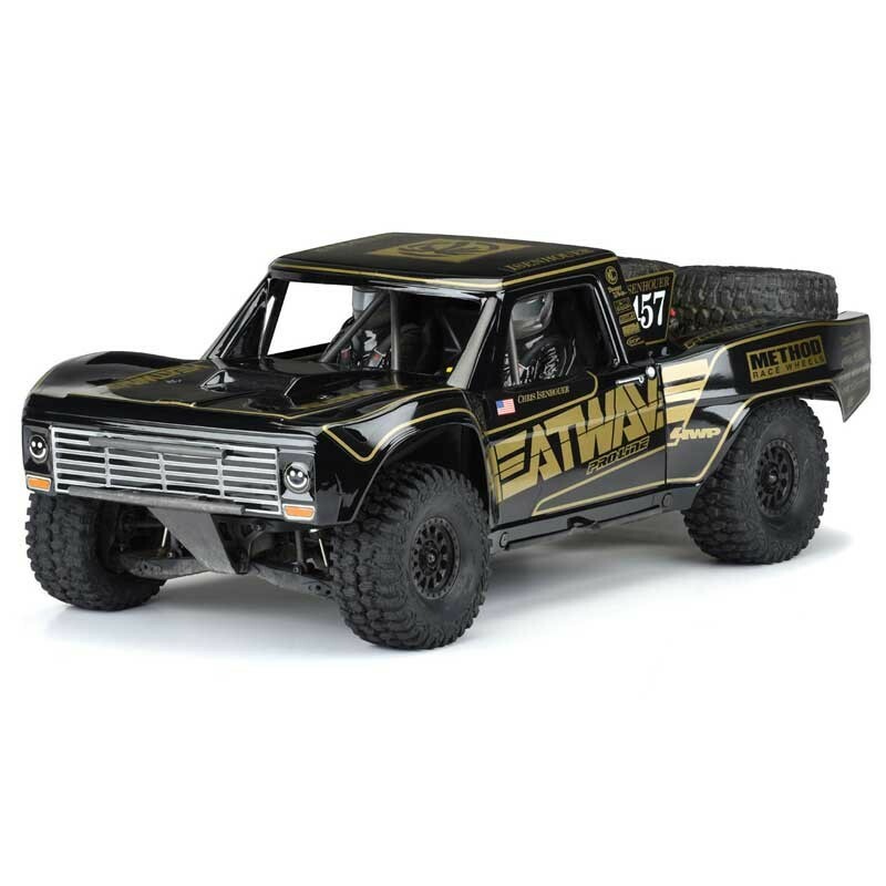 Pro-Line Tough-Color Black 1967 Ford F-100 Body for Traxxas UDR