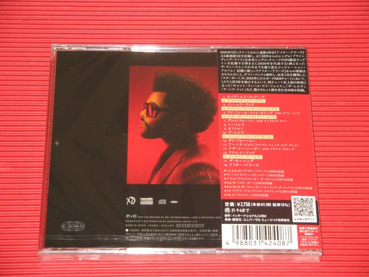 4BT 2021 THE WEEKND THE HIGHLIGHTS JAPAN CD | eBay
