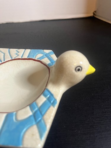 Vintage Southwestern Ceramic Thunderbird Ashtray Trinket Dish Signed AR - Picture 6 of 9