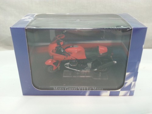 ATLAS "SUPERBIKE COLLECTION" MODELLINO MOTO GUZZI V11 LE MANS SCALA1:24 DIE-CAST - Foto 3 di 3