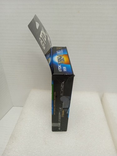 TDK 30 MINUTE VHS-C HG ULTIMATE CAMCORDER CASSETTE TAPES - SEALED - NEW Set of 2 - Picture 3 of 4