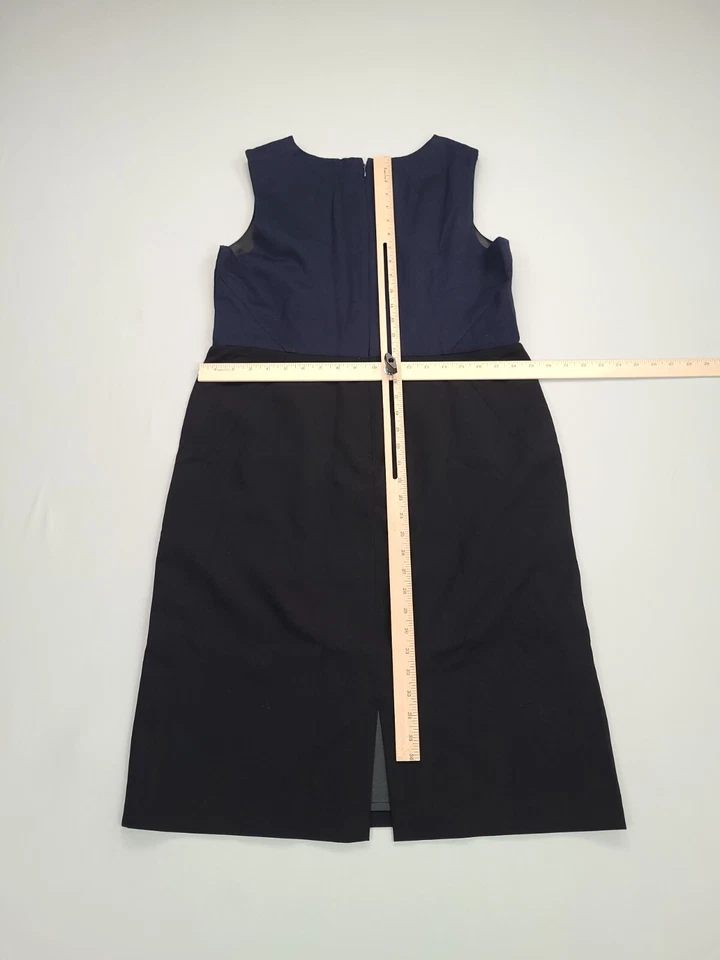 Vestido Ellen Tracy para mujer talla 16 negro cómodo informal elegante damas Foto 3 de 4