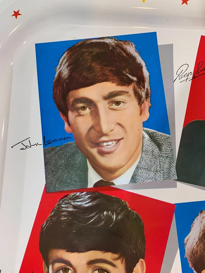 BEATLES MADE IN ENGLAND METAL SERVING TRAY - Image 2 of 4