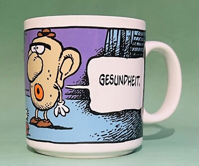 MOTHER GOOSE & GRIMM PAPEL MUG ''GESUNDHEIT''  MR & MRS POTATO A339