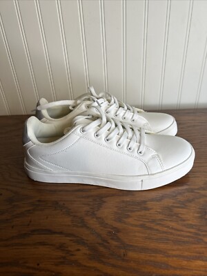 Crane Classic White Tennis Shoes Men s Size 8 New Without Box!