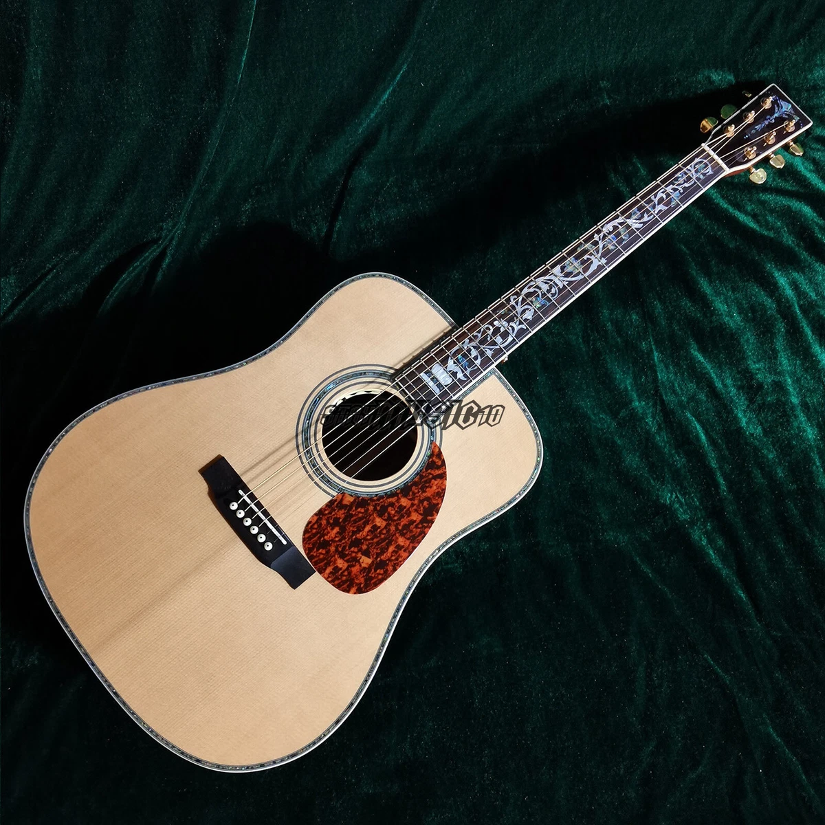 Acoustic guitars 2024 with cool inlays