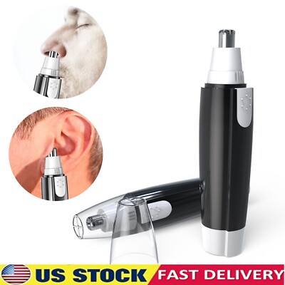 Electric Nose Hair Trimmer & Groomer – Battery-Powered For Ear, Face, Eyebrow, Beard 10 thumbnail image