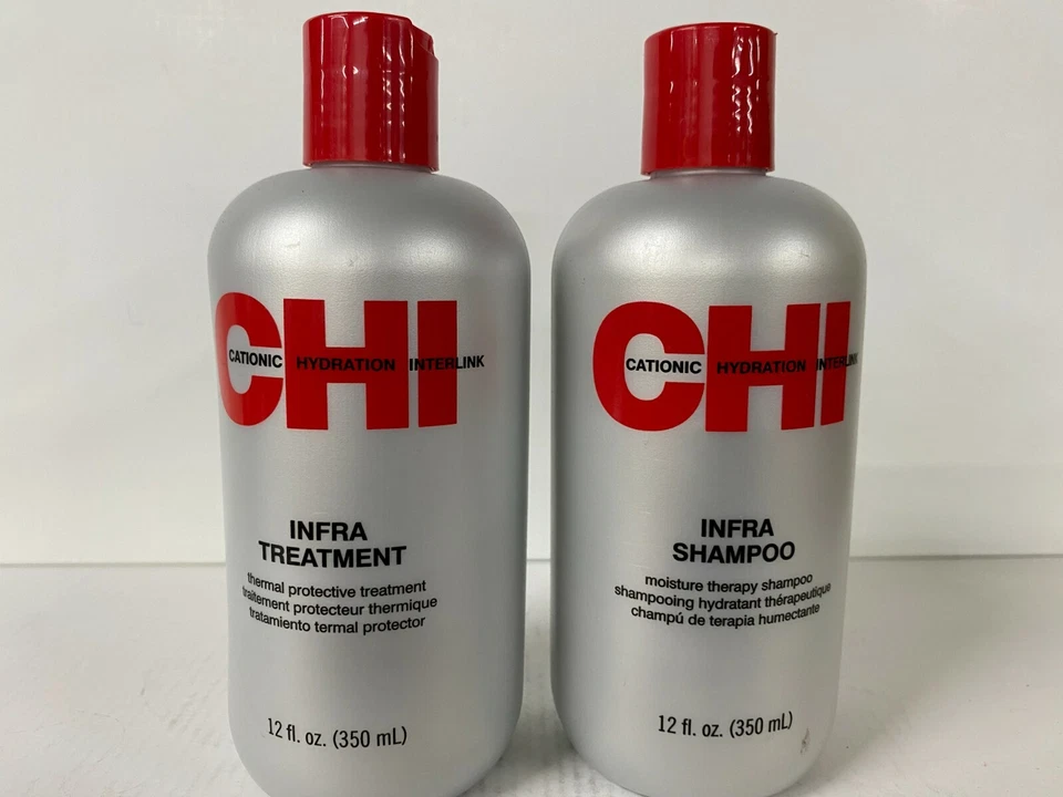 CHI Infra Shampoo & Treatment 12oz Set & America Crew Elvis comb - Image 4 of 4