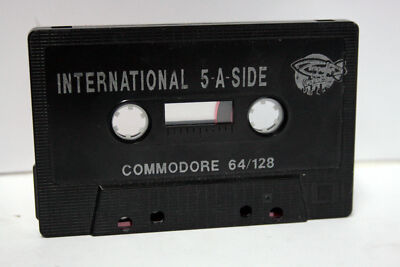 INTERNATIONAL 5-A-SIDE FIVE A SIDE ZEPPELIN GAMES COMMODORE 64 UK FR1 65529