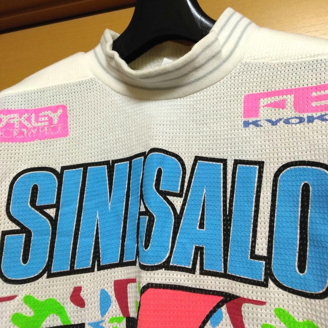 SINISALO Kawasaki Racing メッシュシャツ 1990年製 SINISALO Kawasaki Racing メッシュシャツ 1990年製 - メルカリ