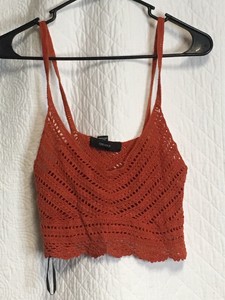 crochet crop top forever 21