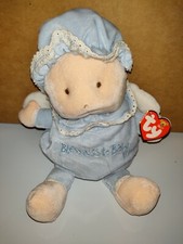 NEW BABY TY BLESSINGS TO BABY Angel Bear Blue