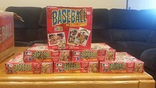 1983 DONRUSS Baseball Wax Box 36 Sealed Packs Case Fresh BBCE Authentic PSA 