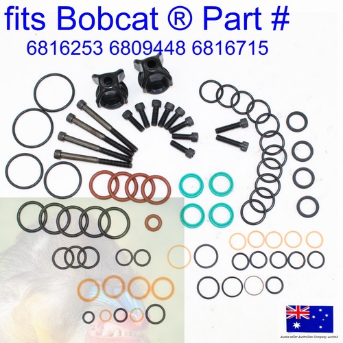fits Bobcat Hydraulic Control Valve Seal Kit 6816253 S130 S150 S160 S175 S185 - Bild 3 von 7